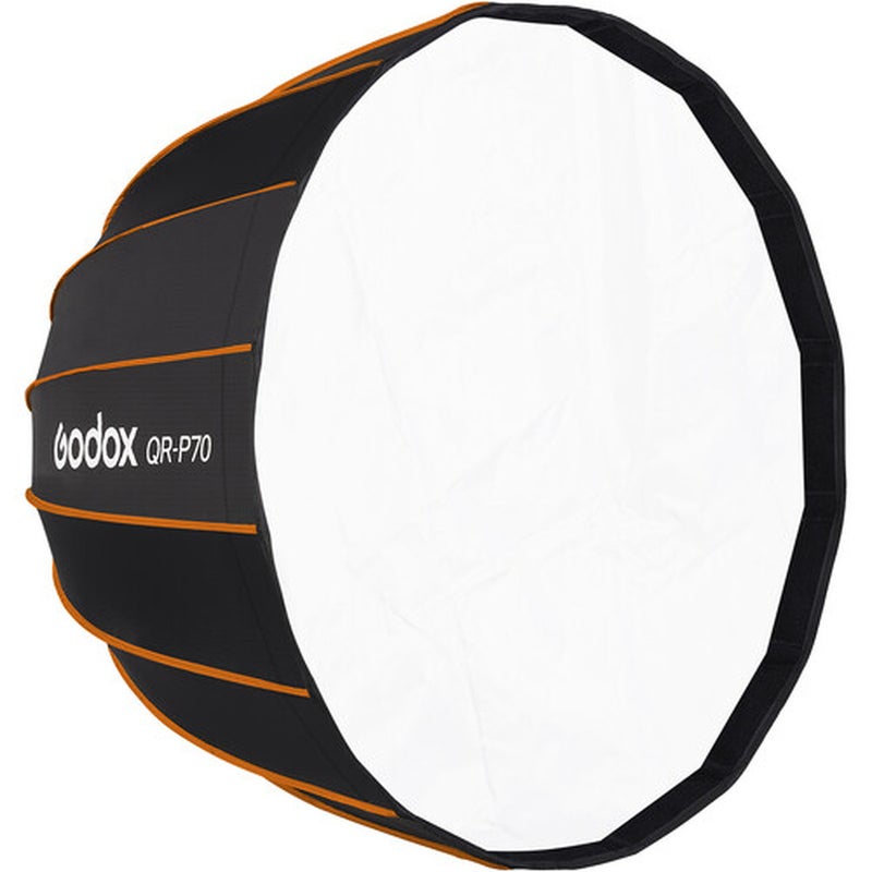 Godox Quick Release Parabolic Softbox 70 CM Bowens mount with Grid - Image 2