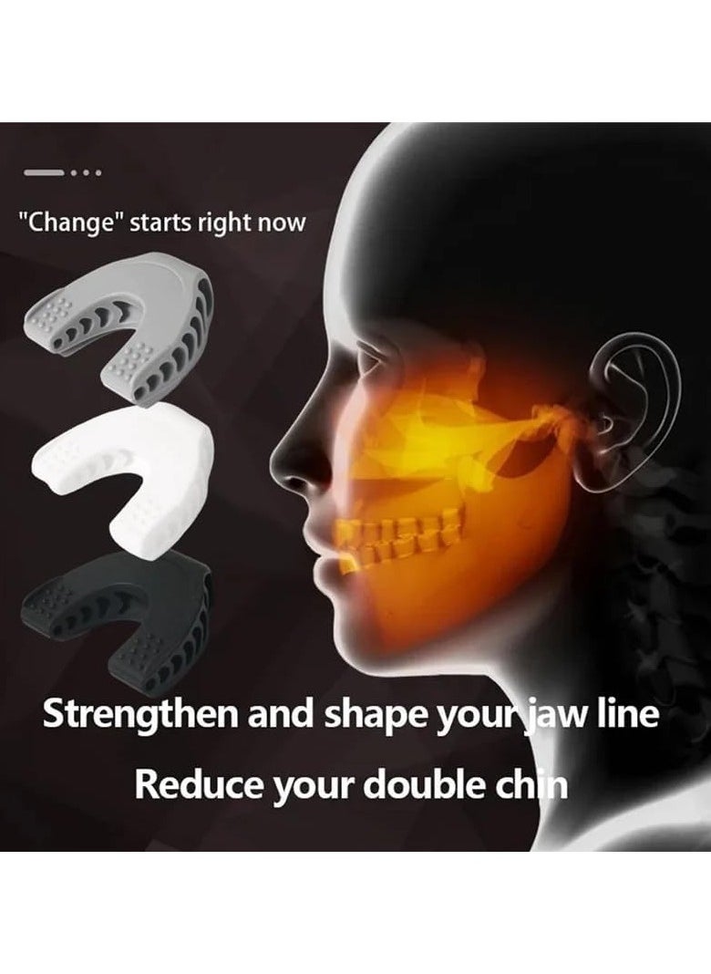 Generic 4Pcs Jaw Exerciser, Latest Version Jawline Shaper for Men & Women, Jawline Exerciser, Jaw Trainer, Tighten & Tones, Target Your Chin & Cheekbones, Facial Exerciser for Beginner Intermediate Advanced  - Image 5