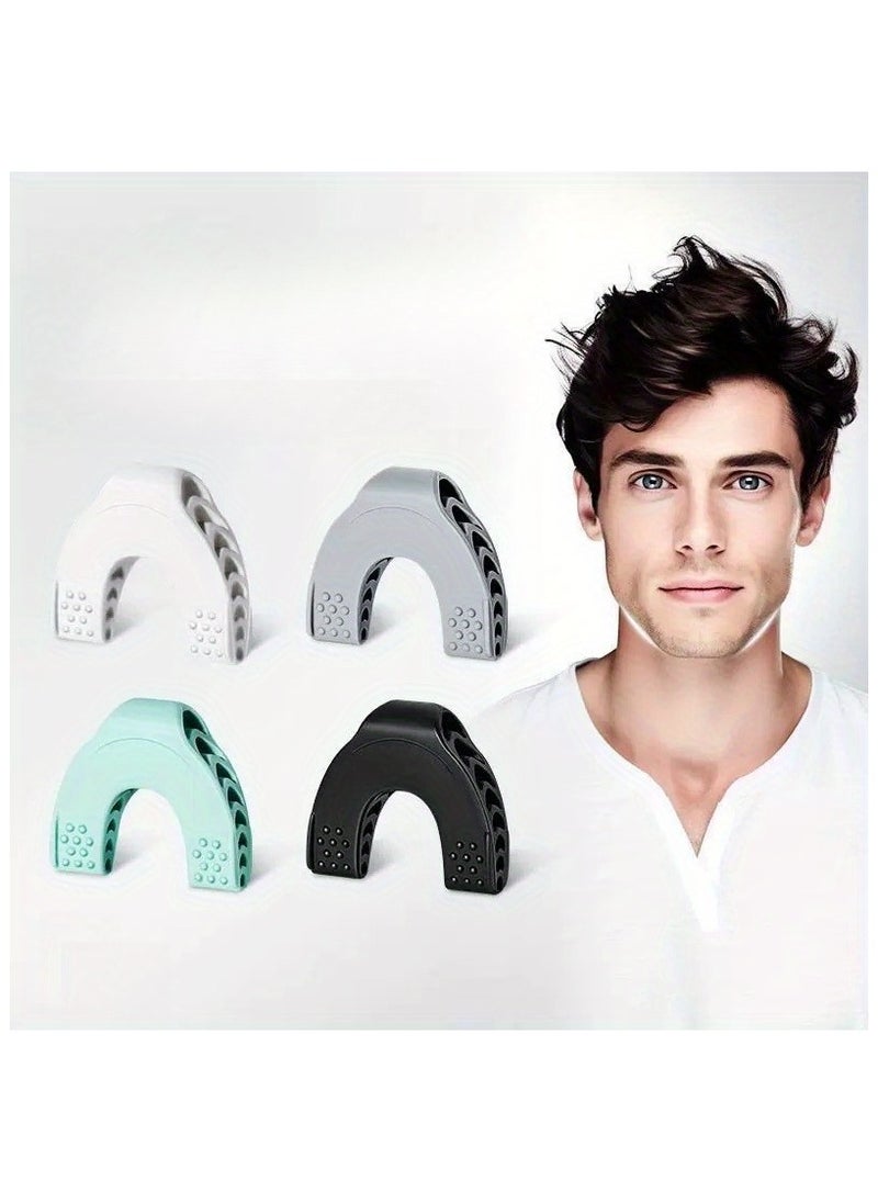 Generic 4Pcs Jaw Exerciser, Latest Version Jawline Shaper for Men & Women, Jawline Exerciser, Jaw Trainer, Tighten & Tones, Target Your Chin & Cheekbones, Facial Exerciser for Beginner Intermediate Advanced  - Image 2