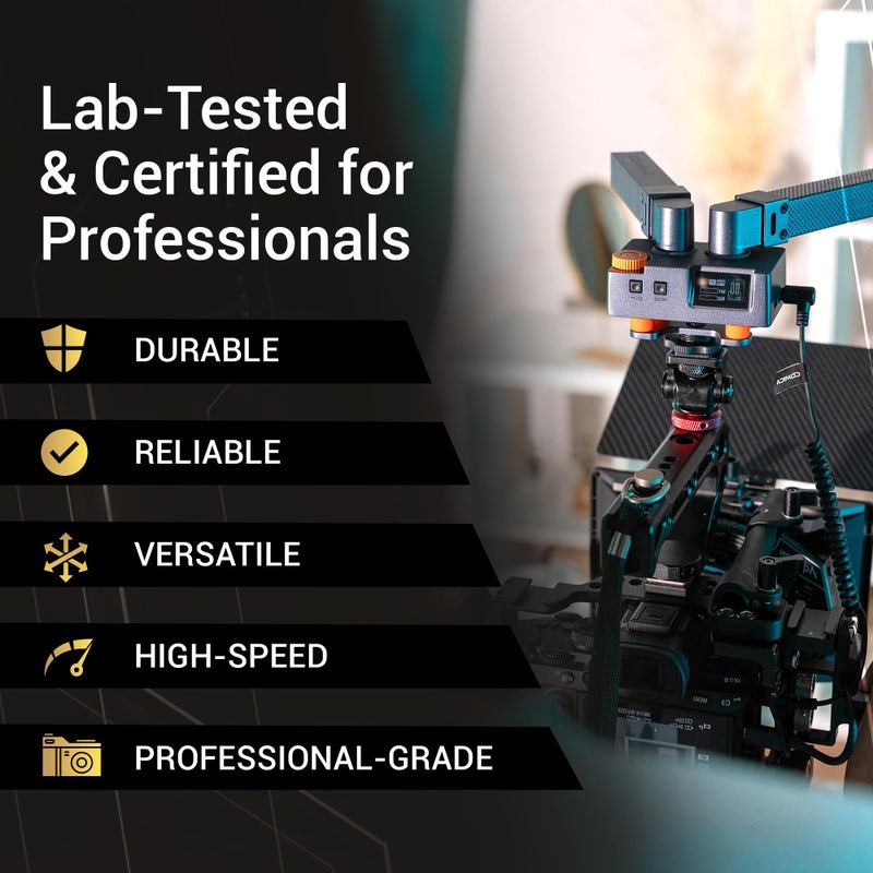 PixelFlash بطاقة 512 جيجابايت بيكسل فلاش CFast 2.0 3600X هايبر كور 565 ميجابايت/ثانية SATA3 VPG180 بطاقة C فاست متوافقة مع كاميرات الفيديو والصور السينمائية DSLR مختبرة ومعتمدة ذاكرة فلاش 512 جيجابايت موديل 2024 - Image 4