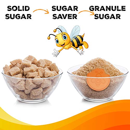 ENOLVO Terracotta Brown Sugar Saver- Brown Sugar Keeper Disc to Maintain Food Moisture in Storage Container - Terra Cotta Bear Softener Alternative - 1Pack - Image 2