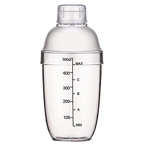 CALANDIS® Cocktail Shaker - Clear Matte Bottle Bar Pub Drink Party Supplies 500cc - Image 5