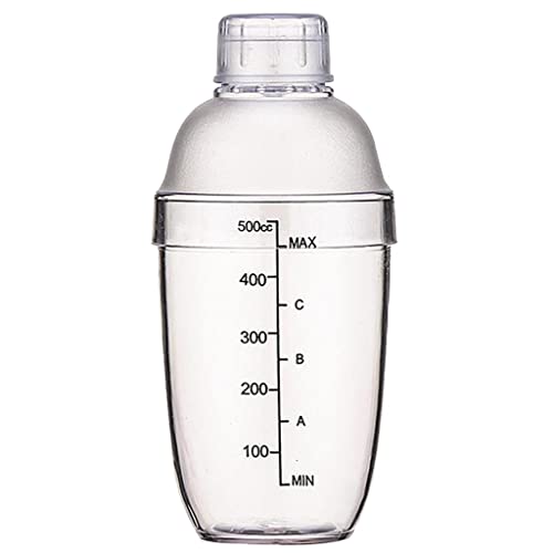 CALANDIS® Cocktail Shaker - Clear Matte Bottle Bar Pub Drink Party Supplies 500cc - Image 4