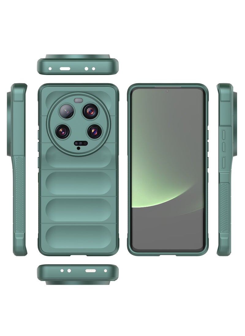 GOLDEN MASK GOLDEN MASK Compatible With Xiaomi 13 Ultra Magic Case ShockProof (Green)  - Image 3