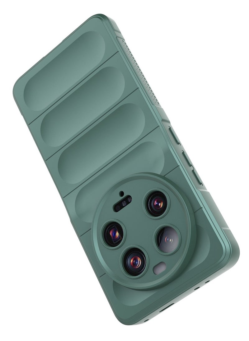 GOLDEN MASK GOLDEN MASK Compatible With Xiaomi 13 Ultra Magic Case ShockProof (Green)  - Image 4