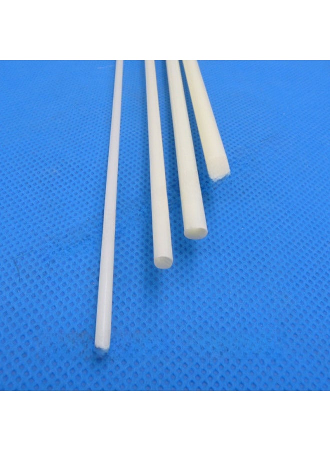 ABS Round Bar ABS Round Tube Round Bar Square Tube Square Bar DIY Hand Model Material Shaped Plastic Tube Bar-Color:ABS Round Bar 0.5mm  - Image 2
