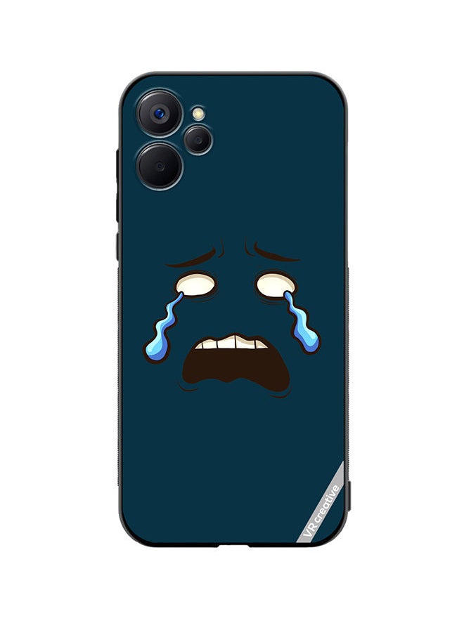 VR CREATIVE - Protective Case Cover For Realme 9i 5G Crying Face Design Multicolour - Image 1
