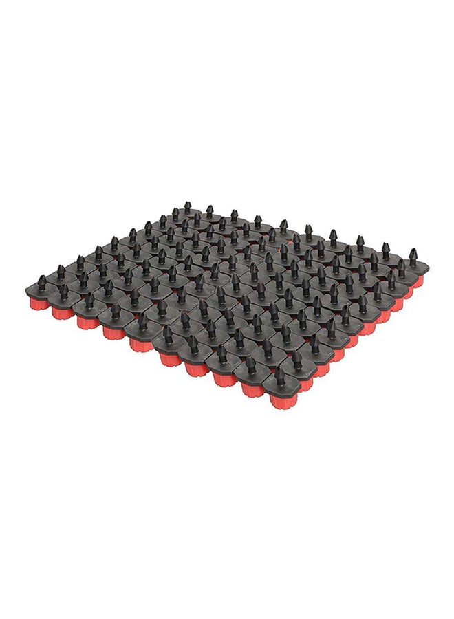 Palaplast 100-Piece Misting Micro Flow Dripper Drip Head Red/Black - Image 2