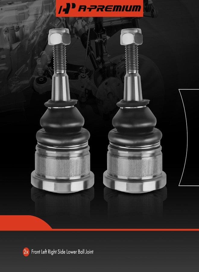 أ-بريميوم طقم مفصل كروي سفلي أمامي من قطعتين من A-Premium متوافق مع فولكس فاجن روتان 2009-2014، كرايسلر تاون آند كانتري 2008-2016، دودج جراند كارافان 2008-2018، رام سي/في 2012-2015 - Image 2