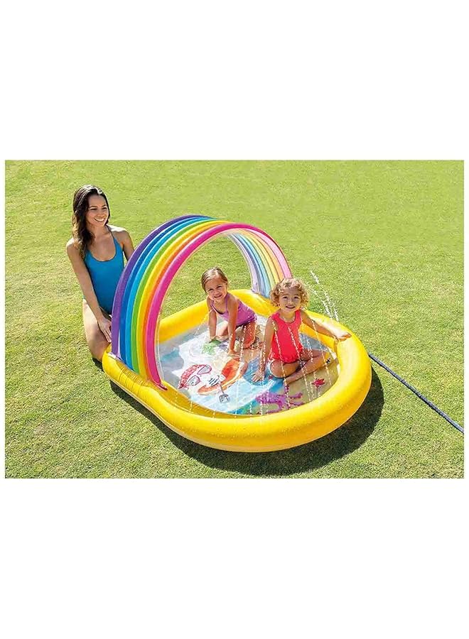 INTEX Inflatable Pool Rainbow Roof And Water Jets 57156Np - Image 2