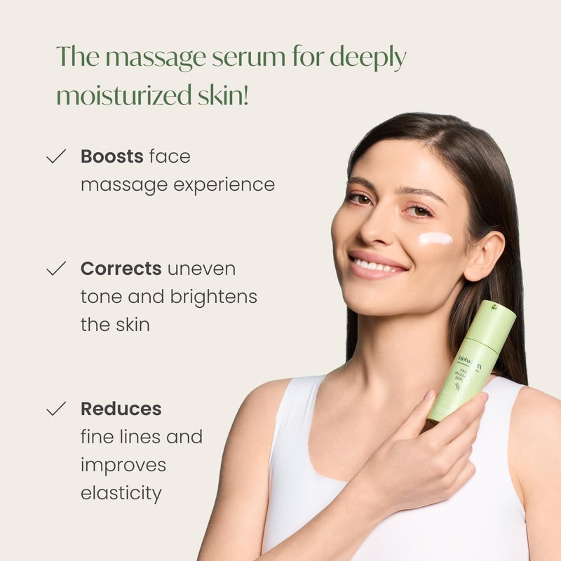 PLANTIFIQUE Korean Jojoba Oil Hyaluronic Acid Face Massage Serum Hydrating AntiAging Collagen Niacinamide Formula Perfect for Gua Sha Facial Massage Gift for Men Women - Image 2