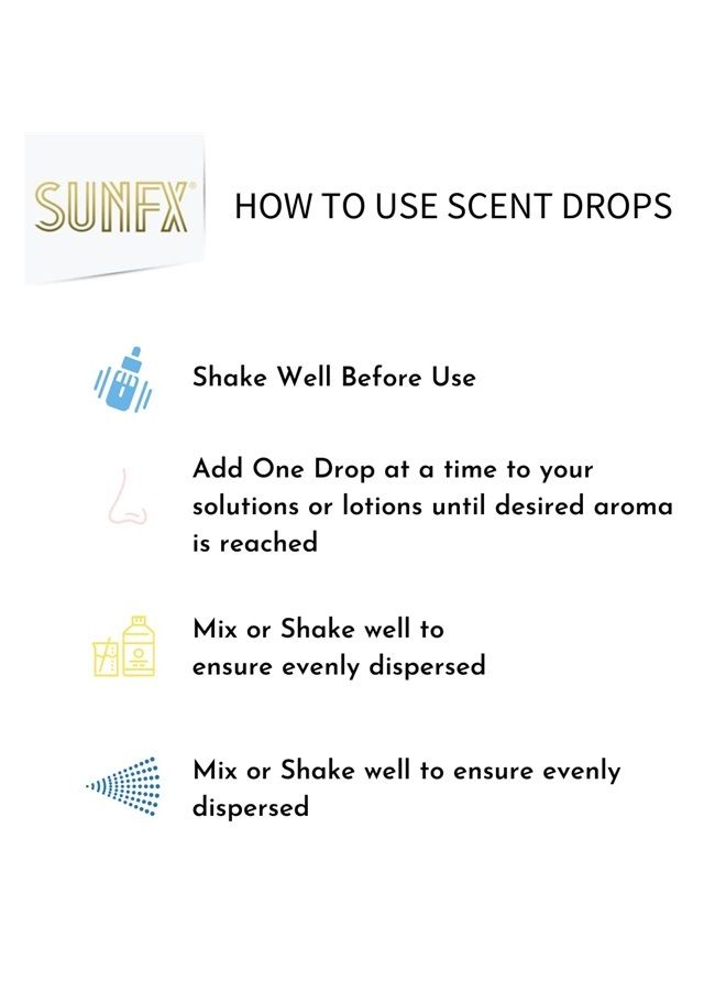 SunFX Scent Drops - Sunless Tanning Additive For Spray Tanning 1oz (Birthday Cake)
