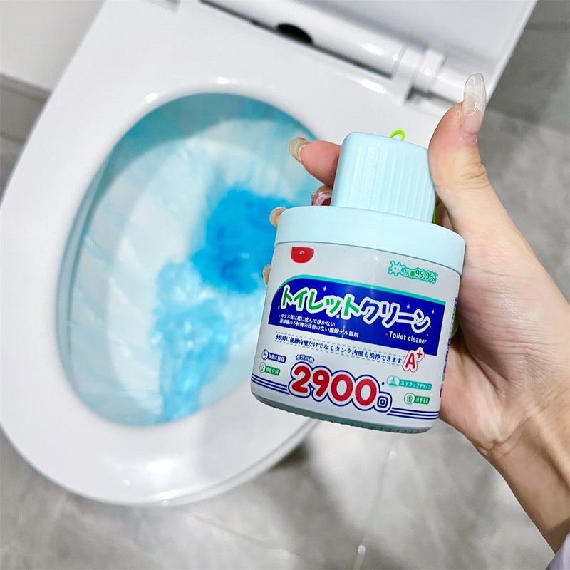 Uyiku Powerful Cleaning, Decontamination and Deodorization Toilet Cleaner Blue Bubble Toilet Cleaning Liquid Sterilization and Deodorization Toilet Cleaning Liquid(10*6.5) - Image 4