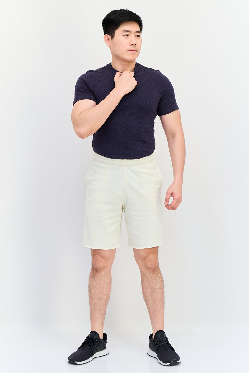 FILA Men Sportswear Fit Drawstring Outdoor Shorts, Ivory - Image 3