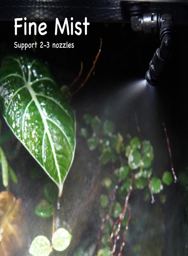 ReptiKing Automatic Reptile Misting & Humidifying System, Auto Rain Sprayer, 2 Nozzles, Auto Reptiles Mister for Terrariums, Chameleon Cages, Plants, Paludariums, Frog Snake Enclosures - Image 4