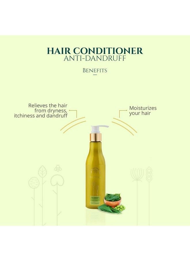 THE EARTH COLLECTIVE - Anti Dandruff Hair Conditioner 200 Ml Fights Dandruff And Moisturizes Hair No Harmful Chemicals - Image 1