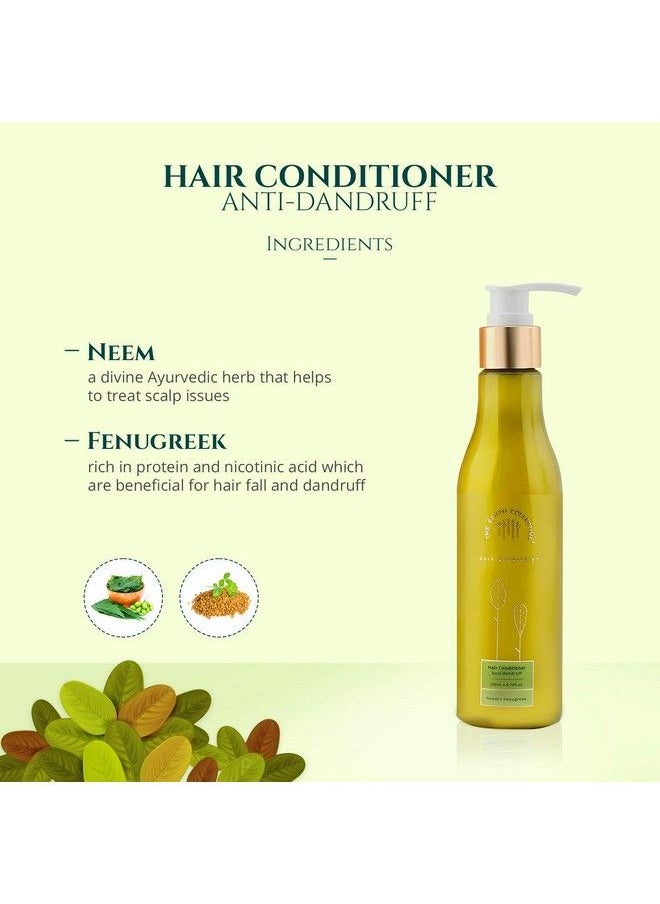 THE EARTH COLLECTIVE - Anti Dandruff Hair Conditioner 200 Ml Fights Dandruff And Moisturizes Hair No Harmful Chemicals - Image 1