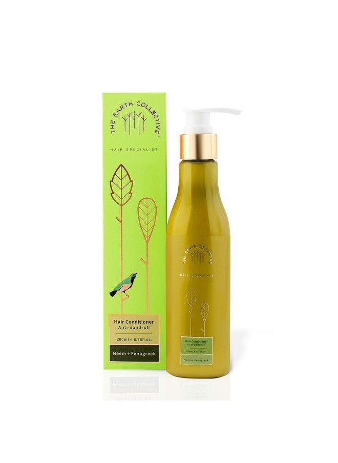 THE EARTH COLLECTIVE - Anti Dandruff Hair Conditioner 200 Ml Fights Dandruff And Moisturizes Hair No Harmful Chemicals - Image 1