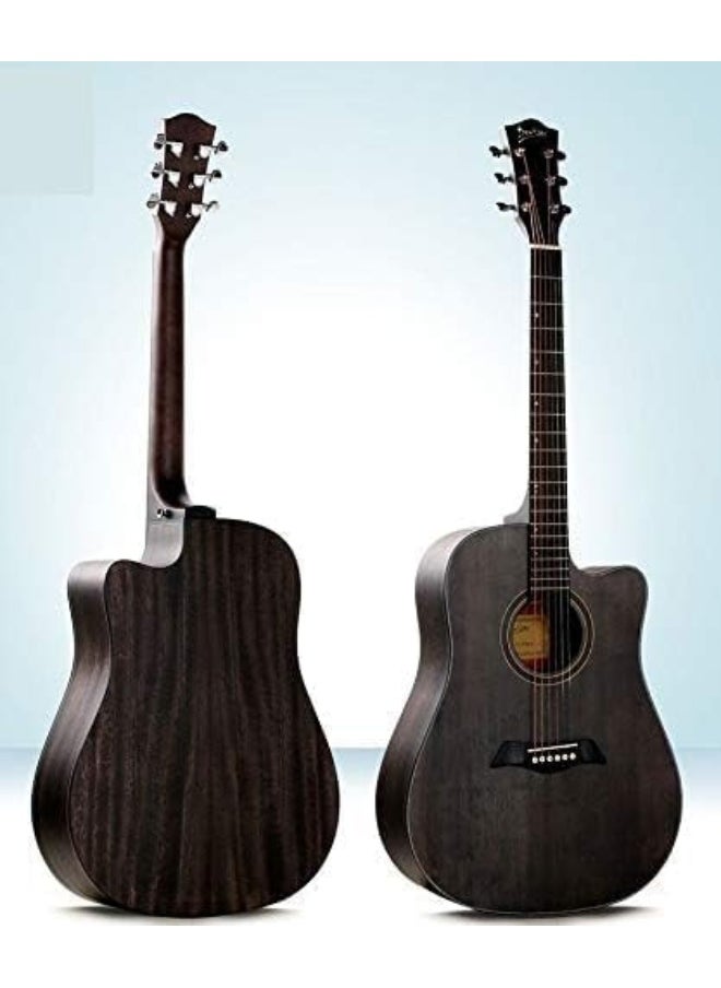 UNISTAR Unistar LS-130TBK Acoustic Guitar  - Image 2
