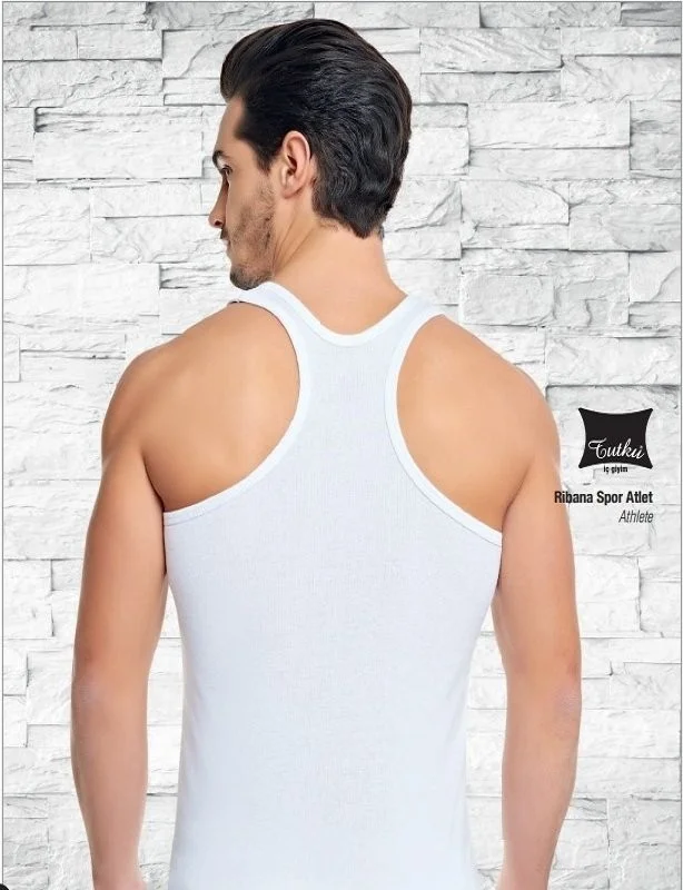 توتكو Passion Men's Ribana Sports Undershirt 9 Pieces