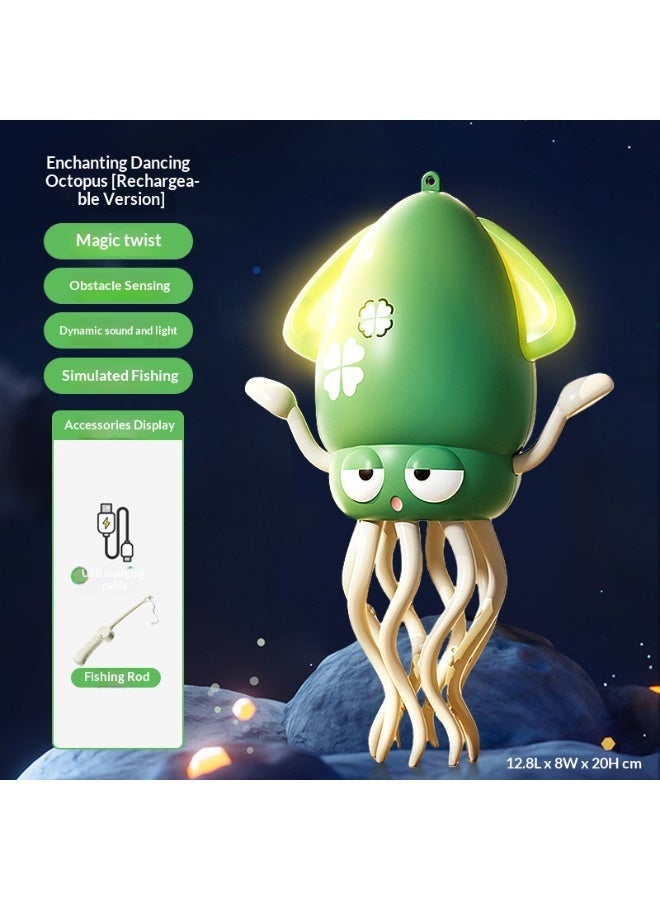 Day Wins Amazing Dancing Octopus Robot | Swing Dance | Music and Light Interactive | Baby Crawling Guide | 360-Degree Rotating Tentacles | Electric Parent-Child Toy - Image 1