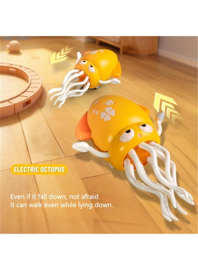 Day Wins Amazing Dancing Octopus Robot | Swing Dance | Music and Light Interactive | Baby Crawling Guide | 360-Degree Rotating Tentacles | Electric Parent-Child Toy - Image 3