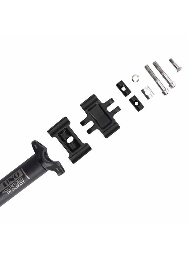 FOMTOR Bicycle Seatpost 31.6 Length 350mm Adjustable Seatpost Mountain Bike Seat Post for MTB Road Bike BMX - Image 3