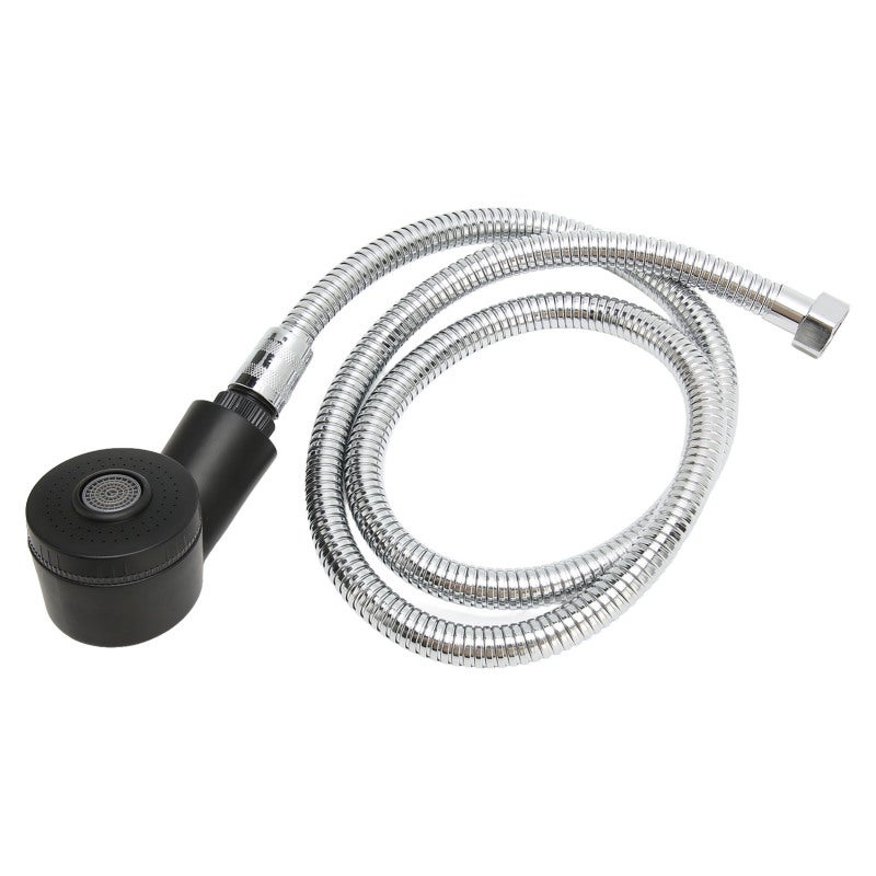 Shampoo Bowl Sprayer: 2 Gear Sprayer Head With 120Cm Flexible Pipe - Anti Splashing Shampoo Replacement Set For Professional Salon, Barbershop Or Home Bathroom - Image 2