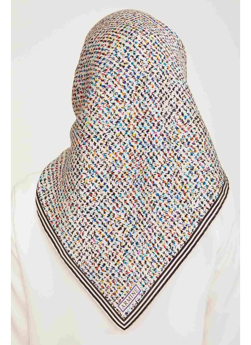 ARMINE Silk Scarf 9013D-04 - 2023 Winter Silk Twill