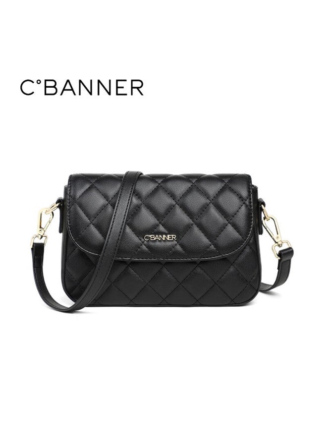 C.banner Leather Quilted Crossbody Shoulder Bag Luxury Gift For Women Girlfriend Birthday New Year - Image 3