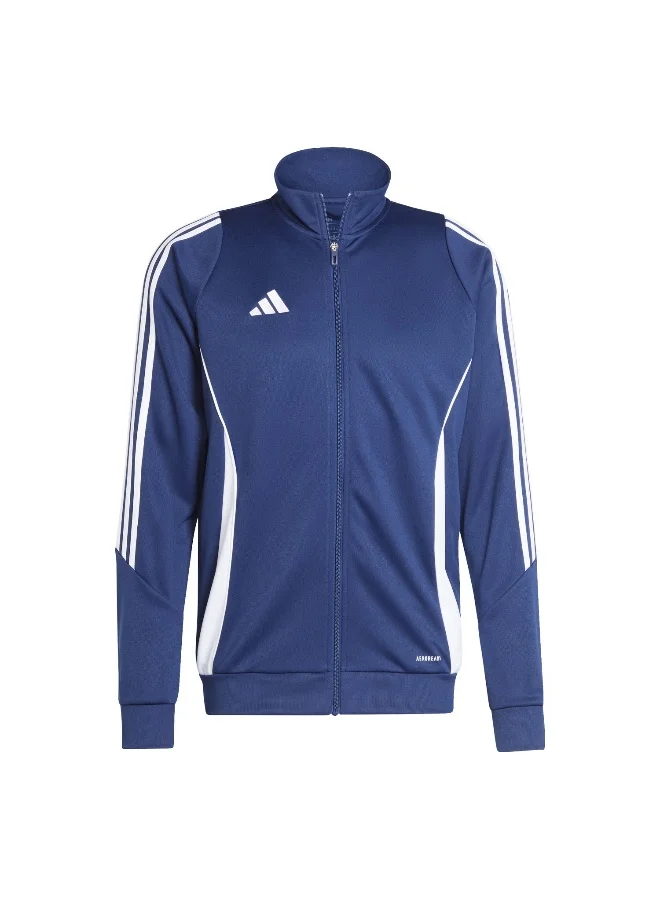 اديداس Adidas Tiro24 Trjkt Blue Football Track Tops For Men XS