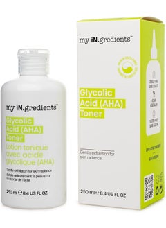 masque Bar Masque Bar My Ingredients Glycolic Acid AHA Toner  Helps Exfoliate The Skin  Reveals Soft EvenToned Skin 