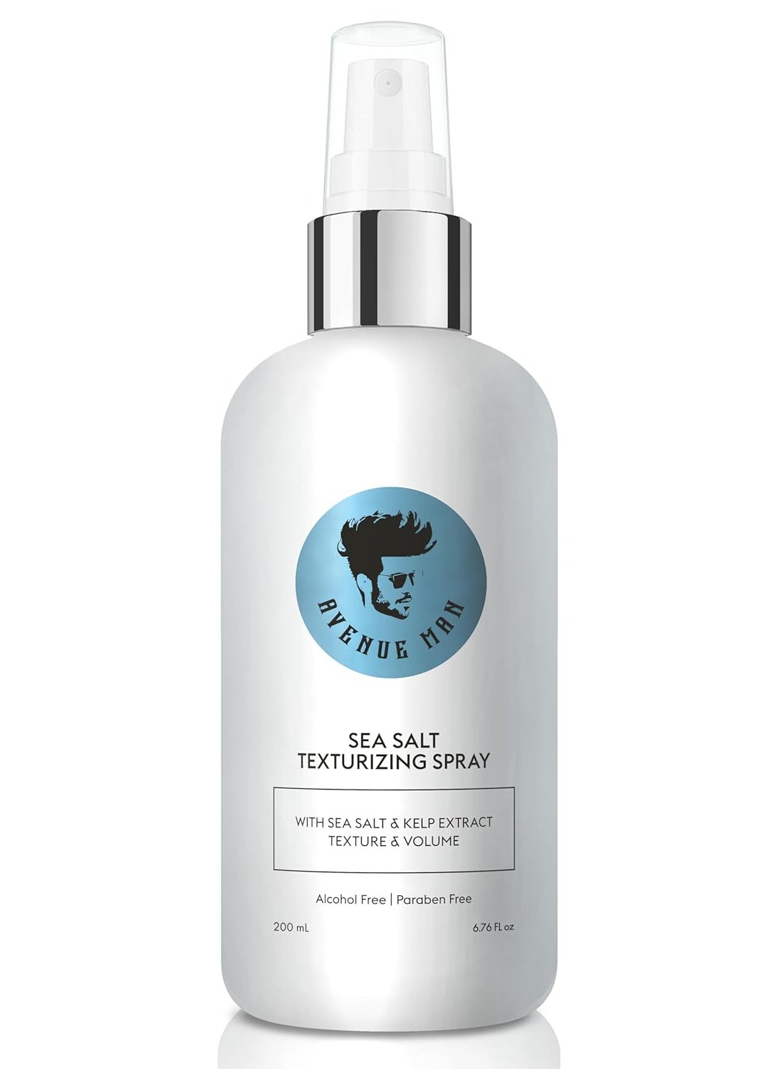 Avenue Man - Avenue Man Sea Salt Spray for Men - Texturizing & Thickening Sea Salt Hair Spray for Men with Kelp and Brown Seaweed Extract - Paraben, Sulfate-Free - Add Volume and Texture Beach Hair Spray 6.76 Oz - Image 1