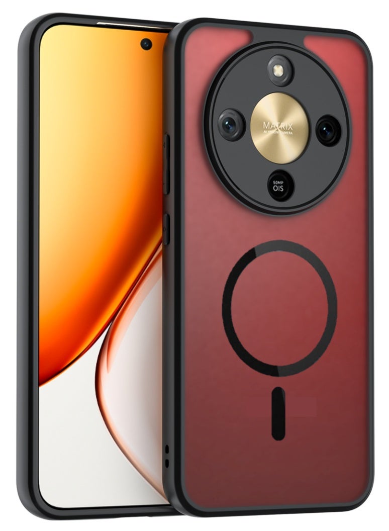 Clear Cover | Honor X9d Shockproof Magsafe full protection case with Camera shield, Lightweight Stylish Design - Image 1