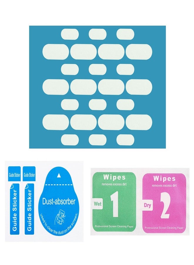 MECCANIXITY Webcam Cover Slide 0.3mm Thick Oval Plastic Laptop Camera Cover Slide Web Blocker Protect Privacy for Computer, Laptop White 24 Pack - Image 1