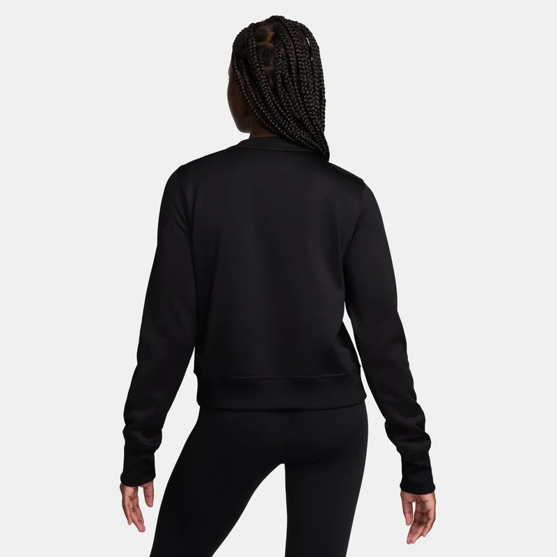 Nike Black Women's One Therma-FIT Training Sweatshirt for Women | Best Price UAE