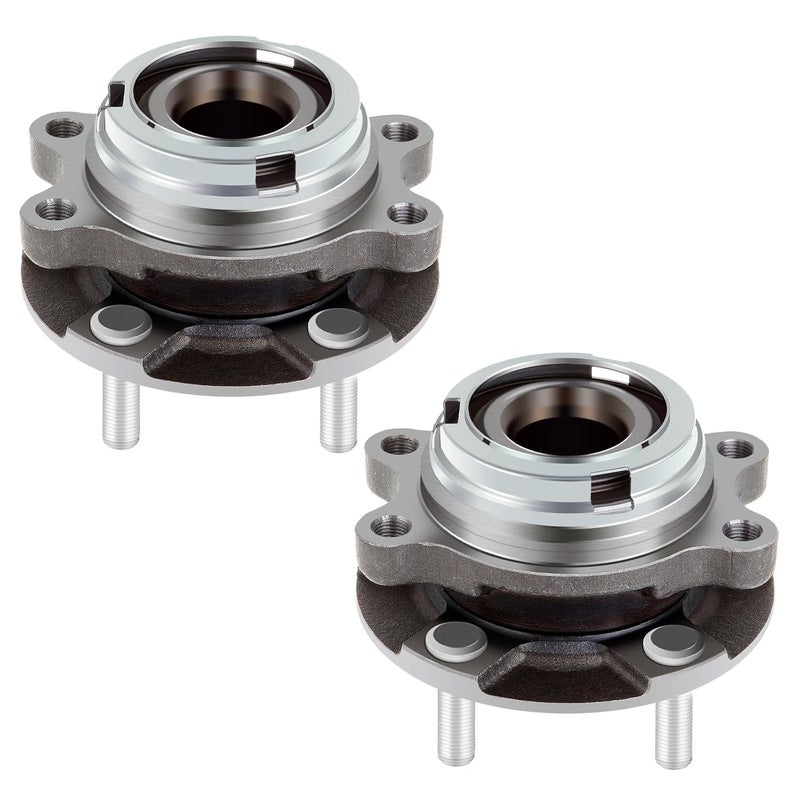 ECCPP Front Wheel Hub Bearing Assembly for Nissan Altima 2007-2013 - Left Right Pair - Image 1