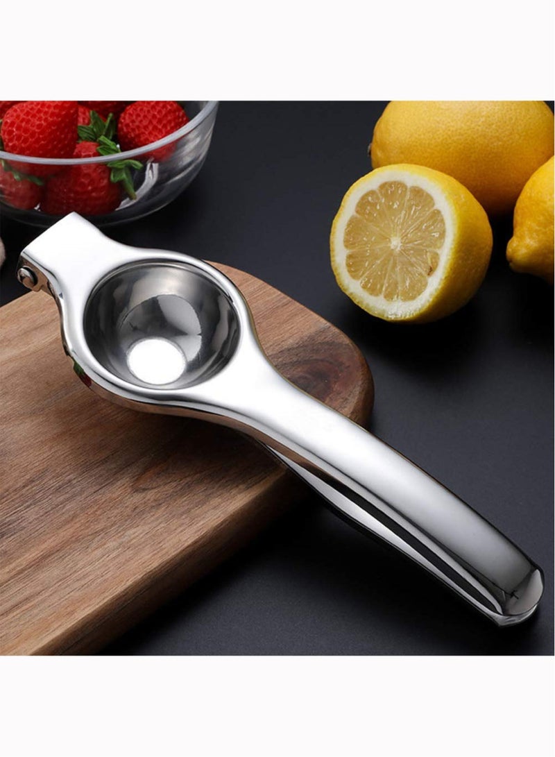 عصارة ليمون، عصارة ستانلس ستيل، عصارة توابل الطبخ، عصارة عصير برتقال، عصارة يدوية، قابلة للتنظيف في غسالة الأطباق، عصارة معدنية - Image 4