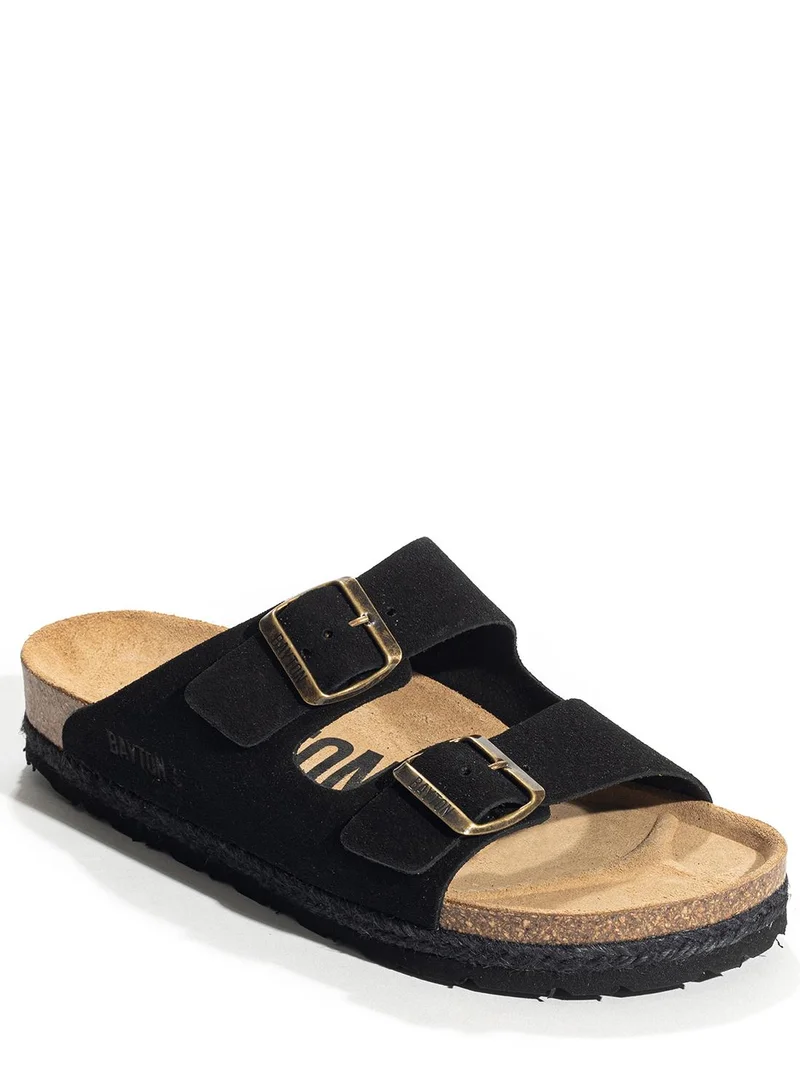 BAYTON Benalla Leather Flat Sandals