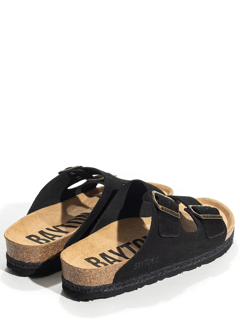 BAYTON Benalla Leather Flat Sandals