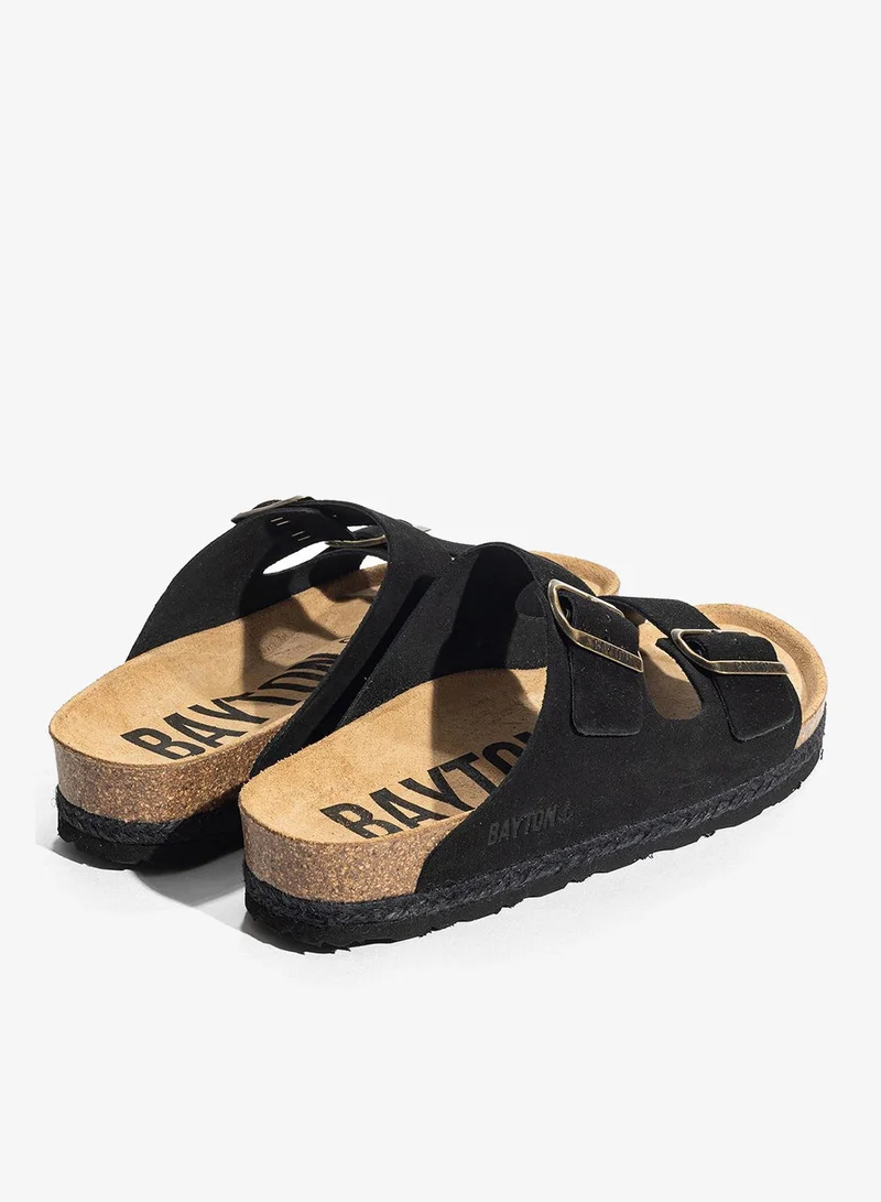 BAYTON  Benalla Leather Flat Sandals for Women | Best Price UAE