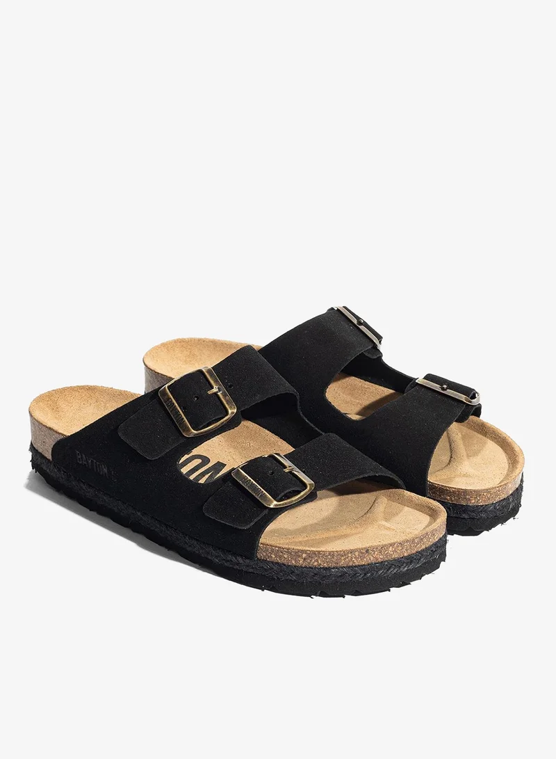 BAYTON  Benalla Leather Flat Sandals for Women | Best Price UAE