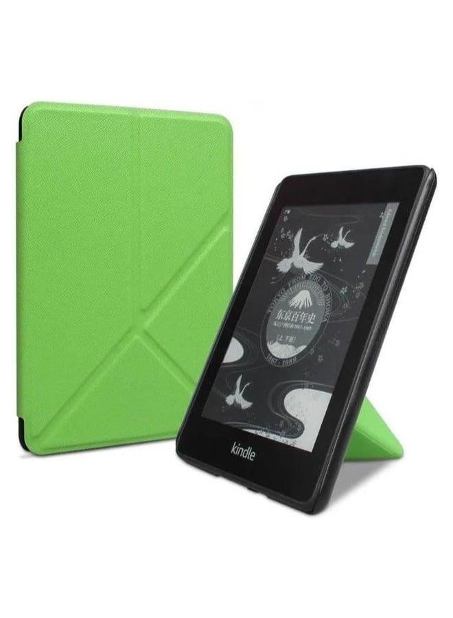 Cace for Kindle Paperwhite 12th 7-inch (2024),Foldable Anti-Fall Case with Auto Sleep/Wake u0026 Multi-View Stand,Durable Anti-Friction Kids-Friendly Protective Cover