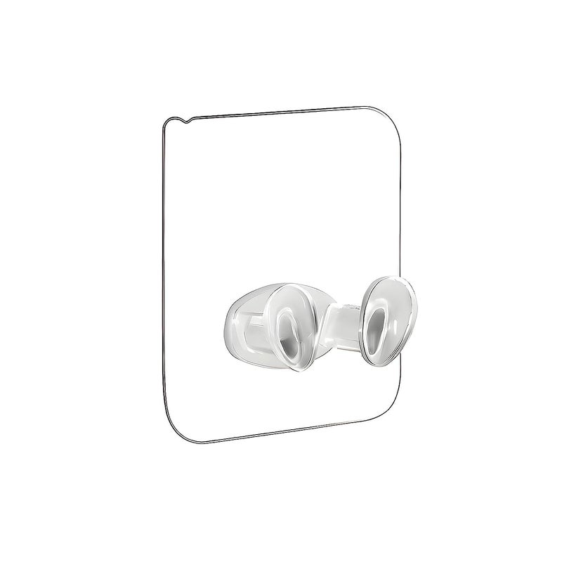Adhesive Hooks 20 Pack WallMounted Transparent Power Plug Socket Holder NoDrill HeavyDuty Waterproof Stickers for Keys Towels Kitchen  - Image 4