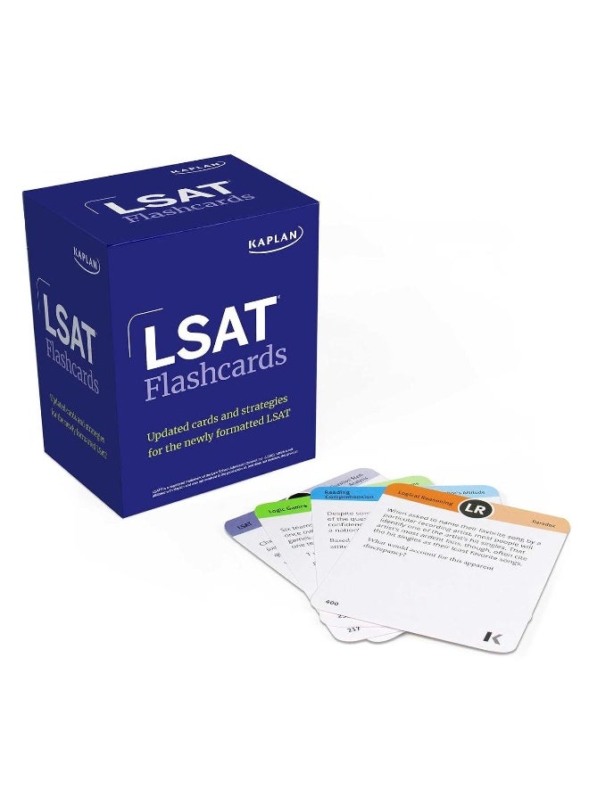 LSAT Prep Flashcards: Updated cards and strategies for the newly formatt  - Image 1
