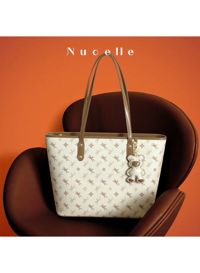 NuCelle Nu Niuzhilan Original Pegasus Tote Bag, Large Capacity Women's Handbag New High-end Feel, Shoulder Bag For College Students, Commuting, Ladies' Bag, 13.3-inch Laptop Messenger Bag, Birthday Gift For Girlfriend, Best Friend, Or Mother - Image 3