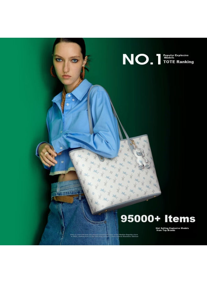NuCelle Nu Niuzhilan Original Pegasus Tote Bag, Large Capacity Women's Handbag New High-end Feel, Shoulder Bag For College Students, Commuting, Ladies' Bag, 13.3-inch Laptop Messenger Bag, Birthday Gift For Girlfriend, Best Friend, Or Mother - Image 1
