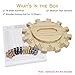 plusvivo Mexican Train Dominoes Accessories SetIncluding a 789Inch Wooden Mexican Train Hub up to 12 Players 12 Metal Train Markers and a 70Sheet Mexican Train Score Pads - Image 3
