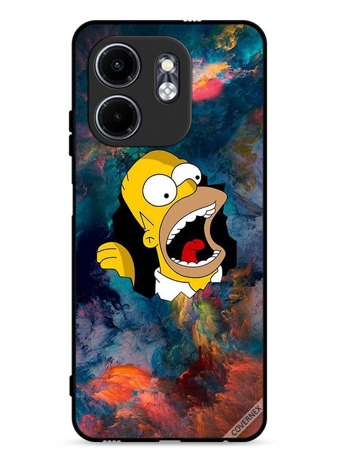 Covernex Infinix Smart 9 4G Protective Case Cover Simpson - Image 1