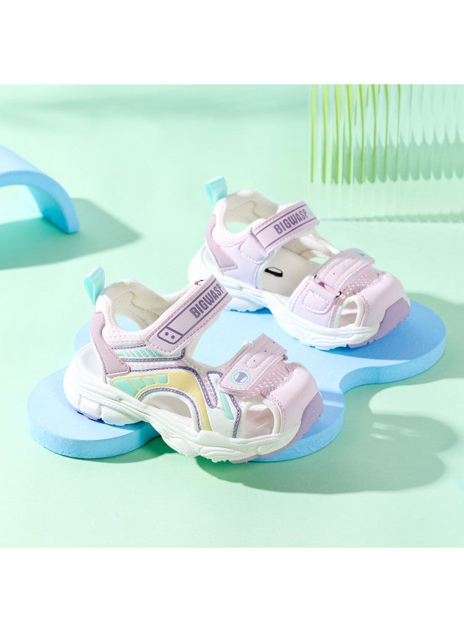 Bumblebee Baby Boys' & Girls' Sandals - Breathable Summer Beach Shoes With Toe Protection, Toddler First Walkers, Functional Hollow-out Design, Fashionable Infant Sandals - Image 3